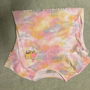 Sponge Bob crop top size Large